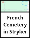 French Cemetery in Stryker, Ohio, U.S.A.