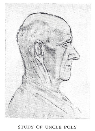 Study of Uncle Poly by Harry Wickey